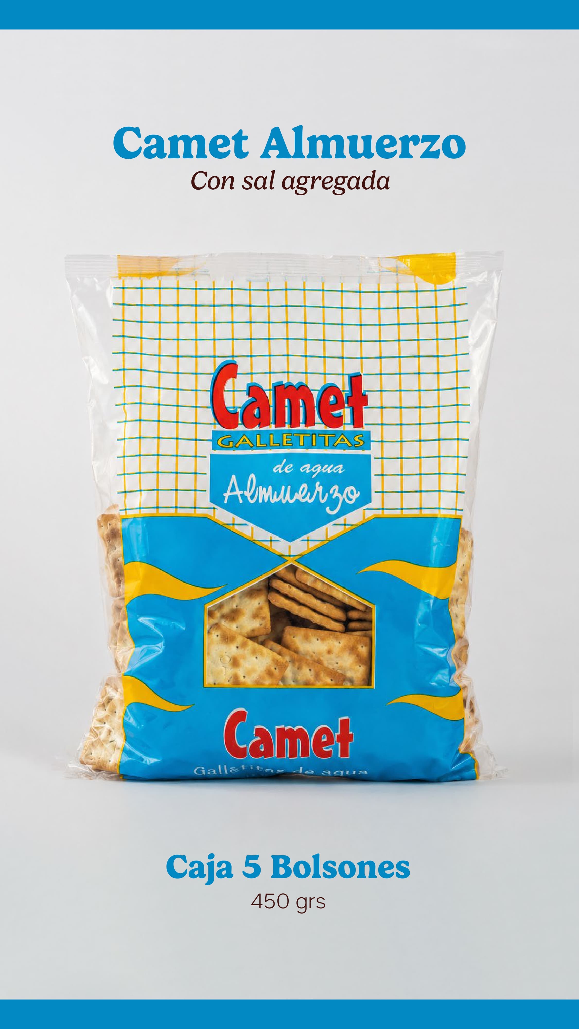 Camet Almuerzo. Imagen del catálogo Camet.