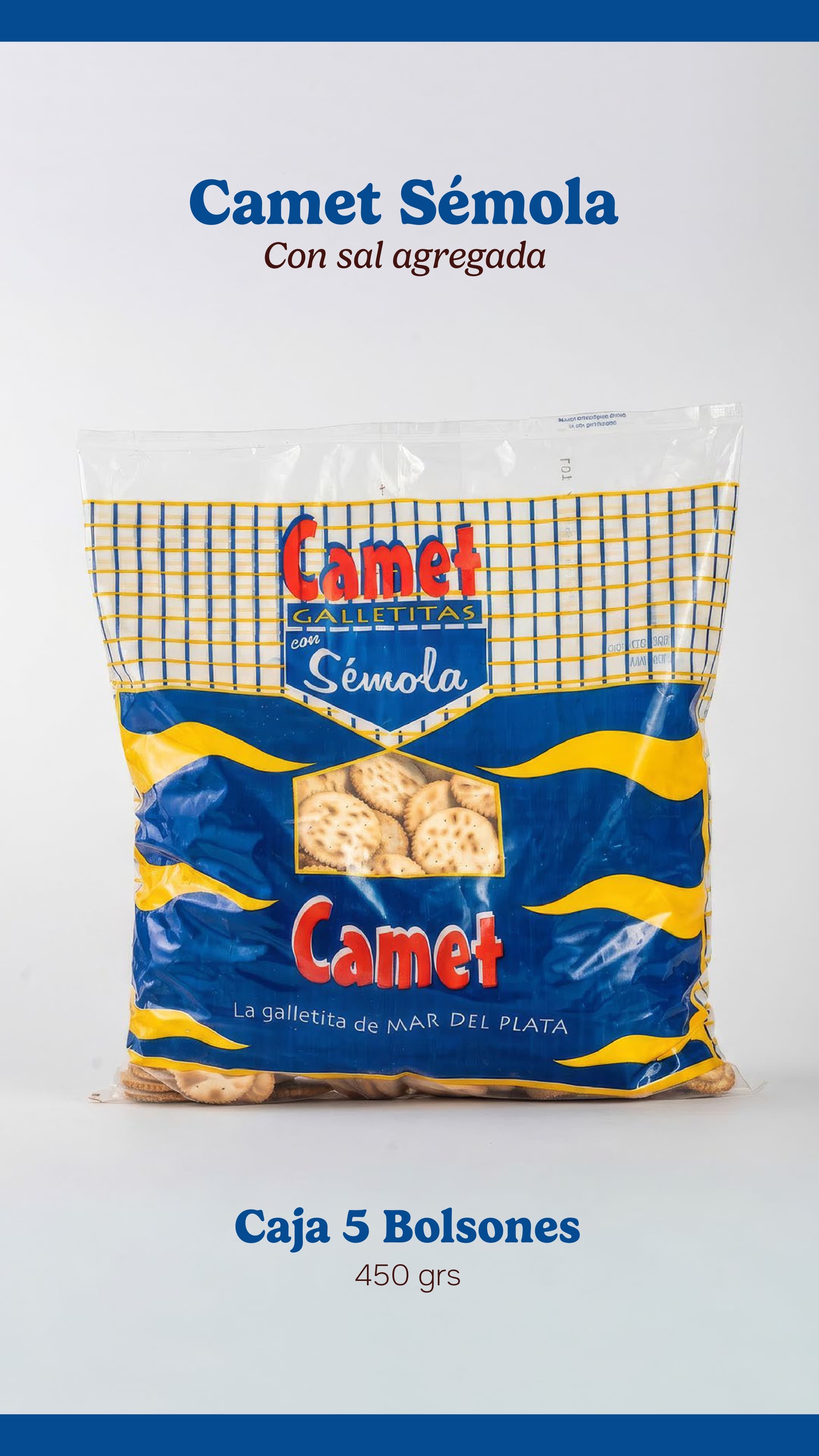 Camet Sémola. Imagen del catálogo Camet.