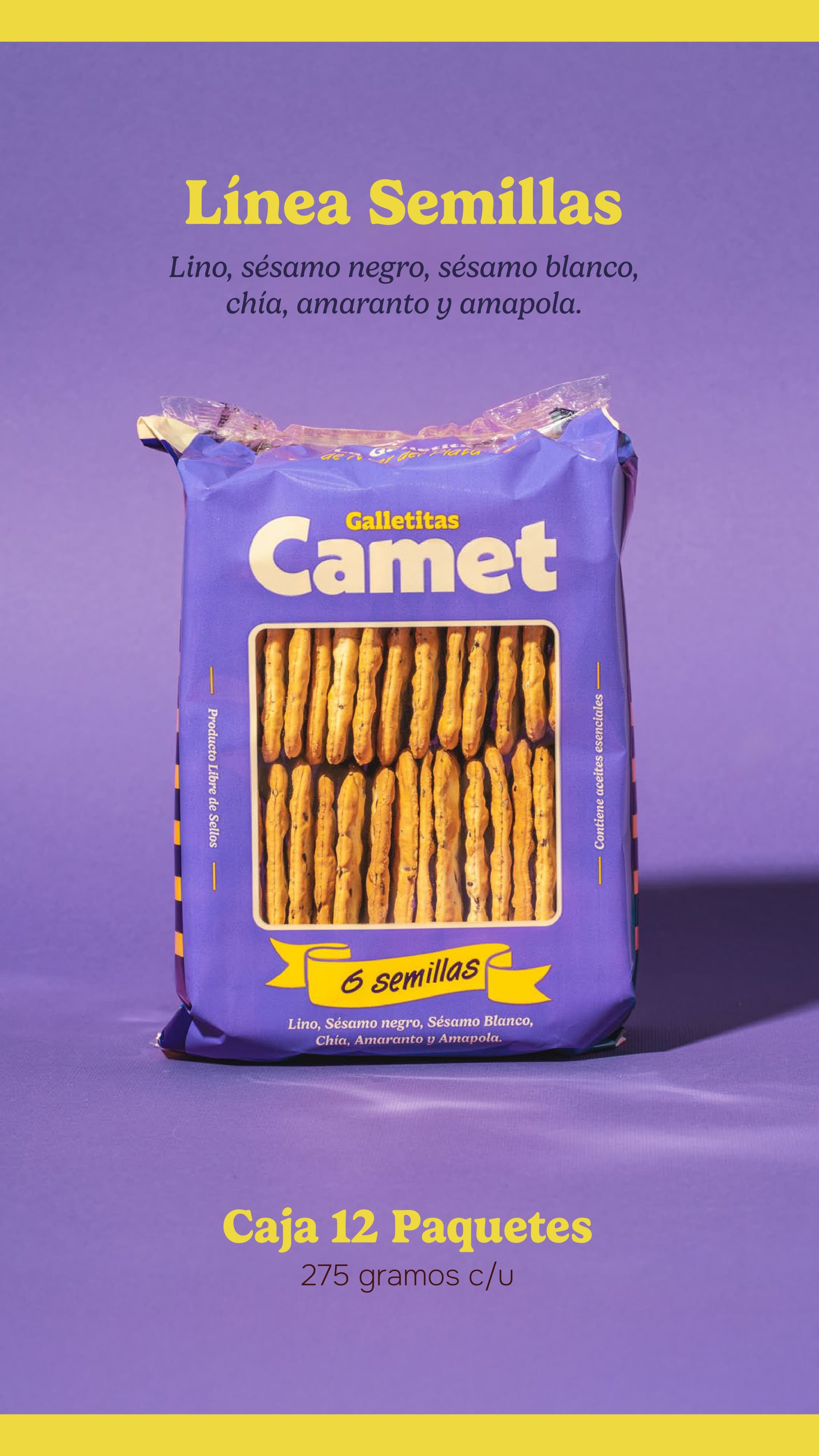 6 Semillas. Imagen del catálogo Camet.