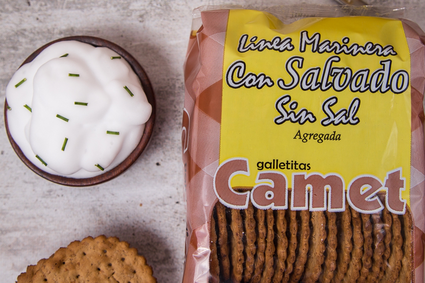 Fotografía de Dip de Galletitas tipo Crackers